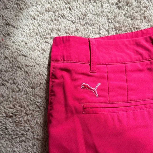 Puma Women's Pink Shorts - Picture 3 of 5